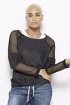 Immeshurable SpotLight Top Clothing Fair Shade S Black Denim 