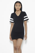 Instant Replay Dress-Black Clothing Fair Shade 