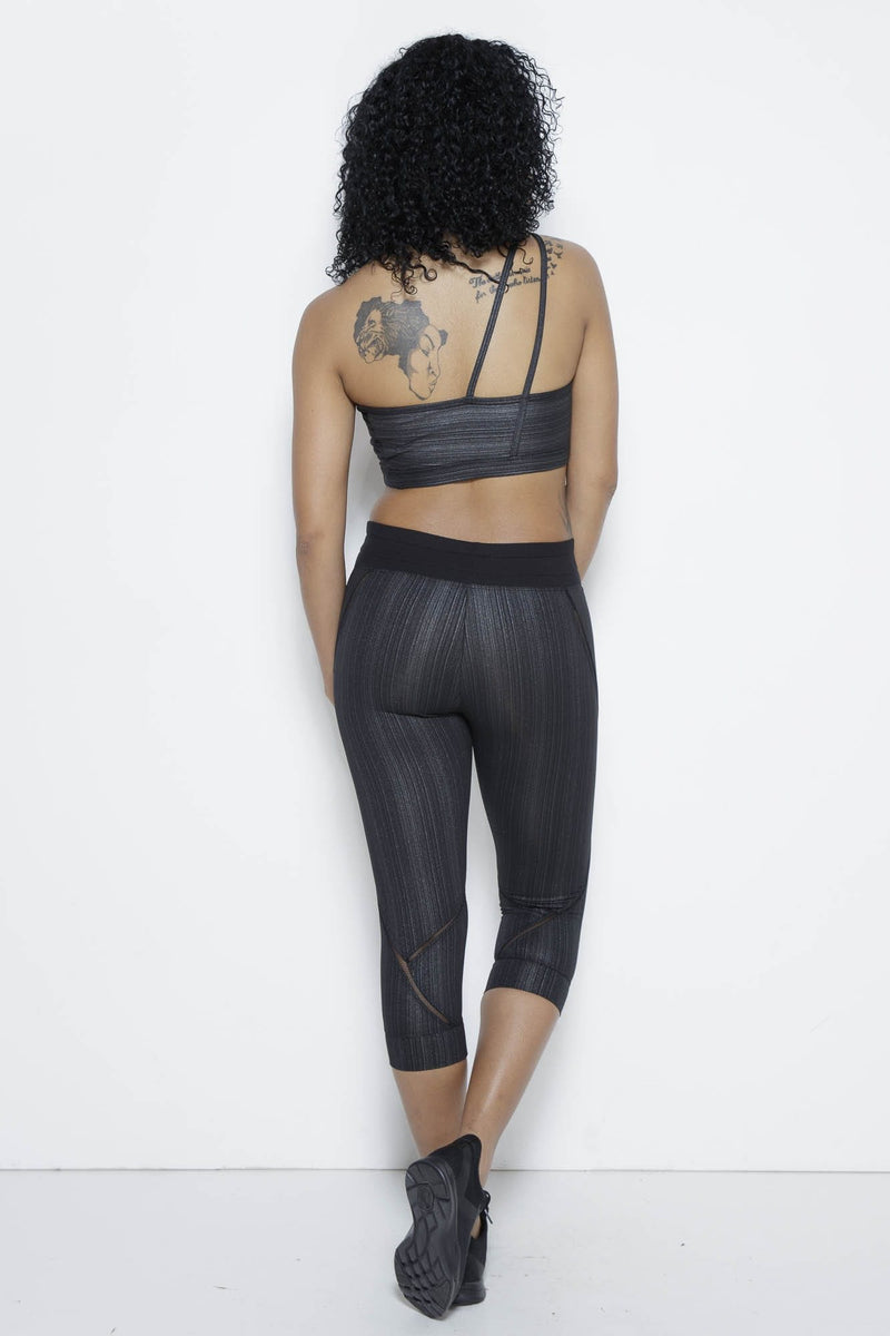 Midnight Sparkle Capris Clothing Zobha 
