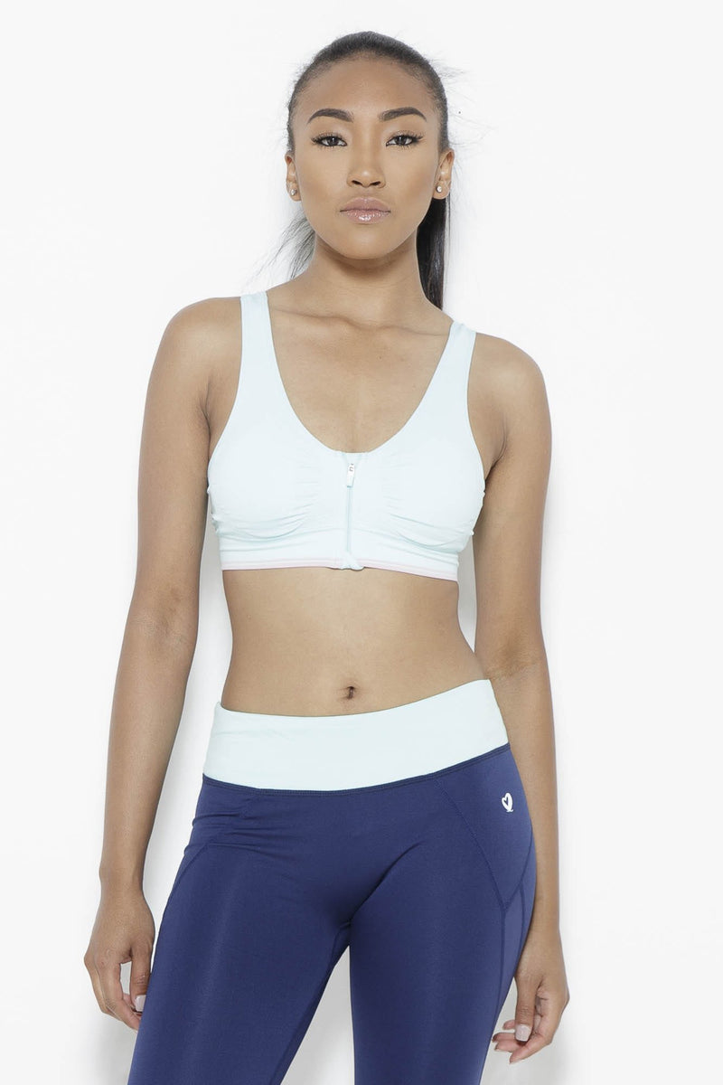 Mint for Me Sports Bra Clothing Fair Shade S Mint 92% Nylon 8% Spandex