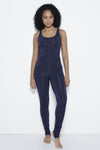 MSFIT Jumpsuit-Navy/White Clothing Fair Shade S Navy/White 87% Polyester- 13% Spandex