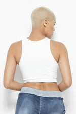 Serenity Crop Top- White Clothing Fair Shade 