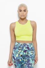 Serenity Crop Top-Chartreuse Clothing Fair Shade SM CHARTREUSE Sorbtek