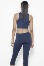Serenity Crop Top-Denim Blue Clothing Fair Shade 