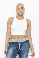 Serenity Crop Top- White Clothing Fair Shade SM WHITE Sorbtek