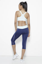 Shear Sighted Capris- Navy/Mint Clothing Fair Shade 