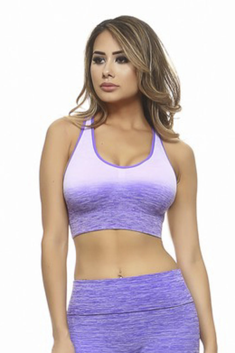 Dynasty Sports Bra- Purple Clothing Fair Shade 