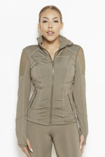 Vibes of Color Sports Jacket- Olive Green Clothing Fair Shade 
