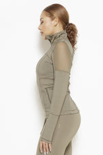 Vibes of Color Sports Jacket- Olive Green Clothing Fair Shade 