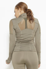 Vibes of Color Sports Jacket- Olive Green Clothing Fair Shade 